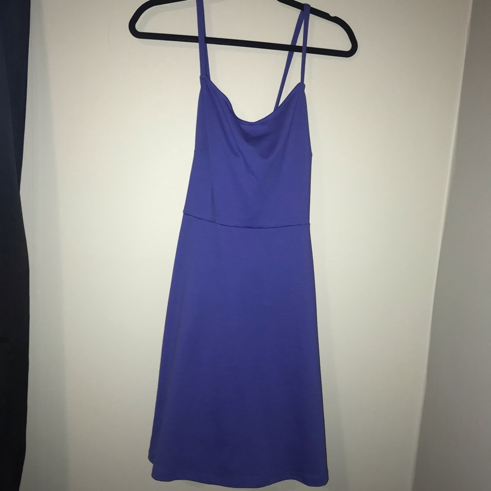 Blue dress